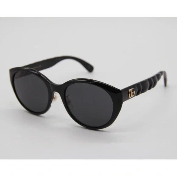 NEW GG0814SK 001 NEW COLLECTION WOMEN’S SUNGLASSES GUCCI GG0814SK BLACK - Picture 3 of 14